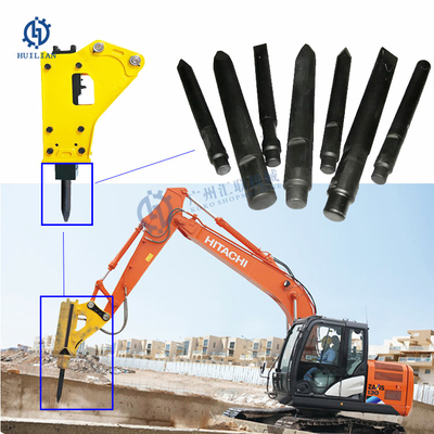 EVERDIGM excavator hydraulic rock breaker hammer EHB50 chisel price 180mm diameter for demolition