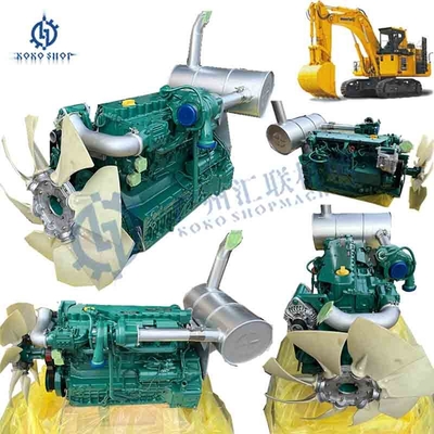 EC D6D D6E Diesel Engine Assembly D7E D9D Excavator Whole Set Engine For EC210B EC220DLC Excavator Parts