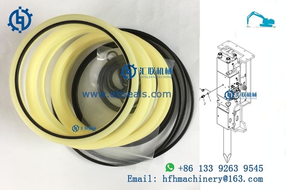 D&amp;A 150V Hydraulic Breaker Seal Kit For DNA Hammer D&amp;A150 NBR PU Material