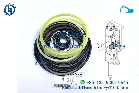Daemo Hydraulic Breaker Seal Kit For Alicon B210 Hammer Cylinder Oil Sealing Repair Parts