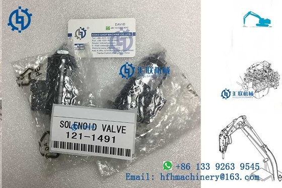 CATEE 121-1491 Excavator Electric Parts 320B 320C 325C 330D Electric Solenoid Valve