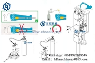Teisaku Hydraulic Breaker Spare Parts Nitrogen Accumulator Charging Kit TR210