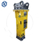 SB50 EB100 Hydraulic Breaker Hammer 11-16 Tons Excavator Hydraulic Hammer Parts With Chisel 100MM