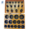 CATEEE Excavator Cylinder Repair Oil Seal Kits Track Adjuster Seal Replacement O Ring Rubber Box