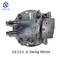 Excavator Hydraulic Pump Motor Parts With 16 Holes Slewing Motor SK350-8 Swing Motor