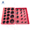 NBR-90 AS-568 Rubber O-ring Service Kit 382PCS O-ring Box for Excavator Spare Parts