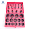 NBR-90 AS-568 Rubber O-ring Service Kit 382PCS O-ring Box for Excavator Spare Parts