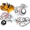 158-1439 156-8208 281-8870 288-2551 339-8229 8T3382 5P3184 Transmission Gasket Kit Excavator Service Kit For D7H