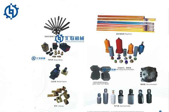 High Precision Soosan Breaker Parts Nitrogen Charging Kit For Hydraulic Breaker