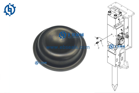 EH24A Everdigm Hydraulic Breaker Diaphragm 100% New Condition Shockproof