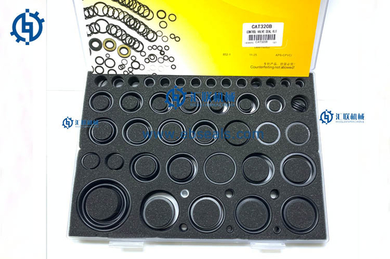 Customized O Ring Oil Seal / Oil Resistant O Rings For CAT Hitachi Komatsu Digger