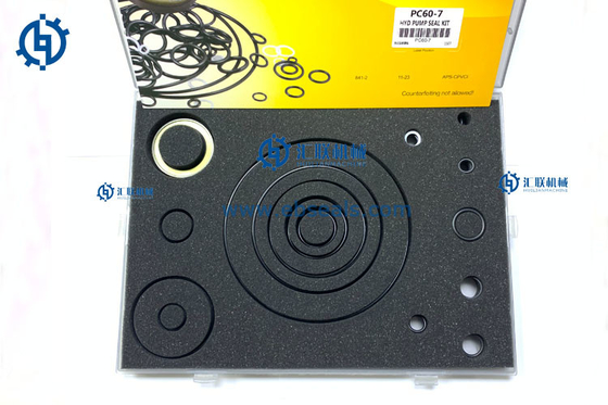PC60-7 Excavator Seal Kit For Hydraulic Main Pump HPV75  OEM Available