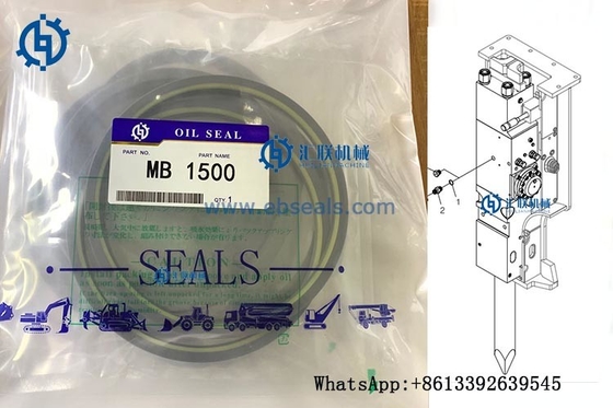 Professional Hydraulic Breaker Seal Kit Atlas Copco MB-1500 Hammer Parts