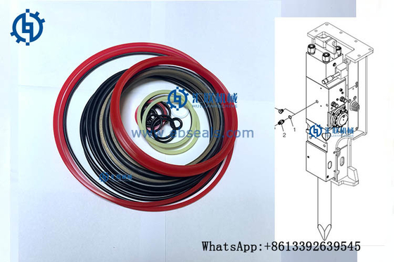 100% New Condition Hydraulic Breaker Seal Kit SB452 SB450 Dust Resistance