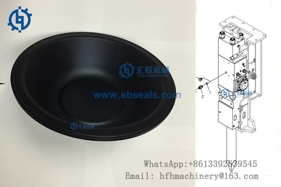 Non Toxic CAT H115 Hydraulic Breaker Diaphragm For Construction Machinery