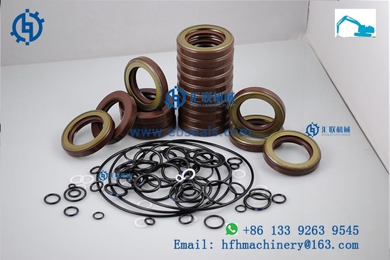 Komatsu Hydraulic Seals Element Floating Seal Group For PC30 Crawler Digger Track