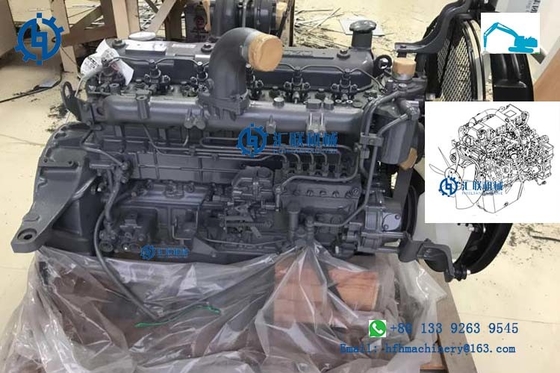 Isuzu Motor 6BG1TRP-03 Diesel Engine Parts For Hitachi Excavator ZX200-5G Sumitomo SH200