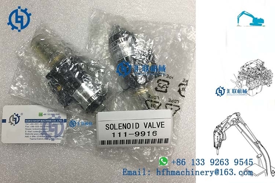  Solenoid Valve Excavator Electric Parts CATE 111-9916 Wear Resistant