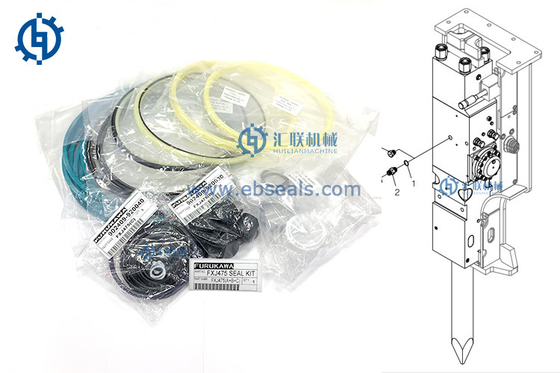 Indeco Hammer MES3500 HP3500 Hydraulic Breaker Seal Kit