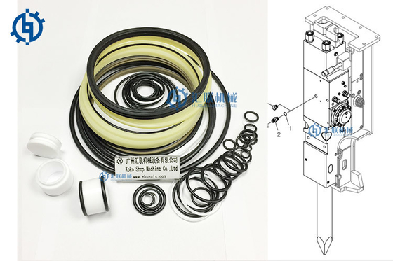 NY Hydraulic Hammer Seal Kit For Furukawa HB700 Breaker