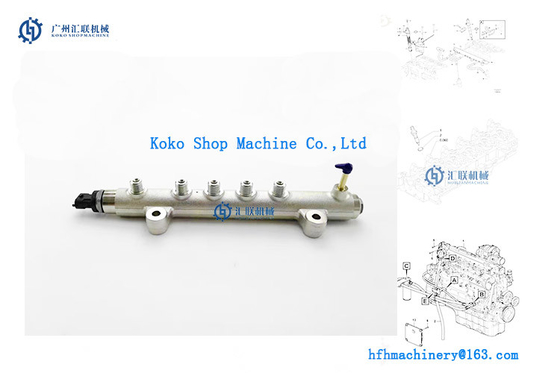 SK130-8 SK135SR SK140-8 Excavator D04FR Engine Fuel Injector Common Rail Parts