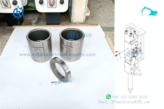 Atlas Copco Hydraulic Breaker Spare Parts 3363 0977 23 27 21 Hammer Chisel Head Wear Bush