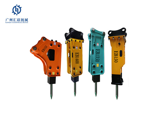 HB30G EB150 Hydraulic Breaker Hammer For 25 - 30 Tons Excavator