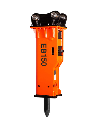 EB150 Hydraulic Hammer For 25-30 Ton Excavator Equipment Silence Open Type Side Top Mounted Breaker