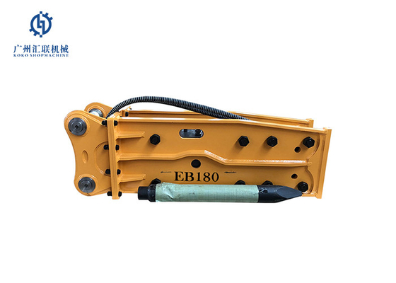 EB180 Hydraulic Breaker Hammer For 45 Tons Excavator 180MM Chisel