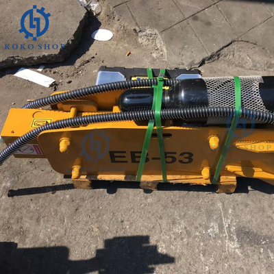 EB53 53mm Dai. Open Top Type Small Size Rock Breaker Hydraulic Hammer For Excavator 2.5-4.5 Ton