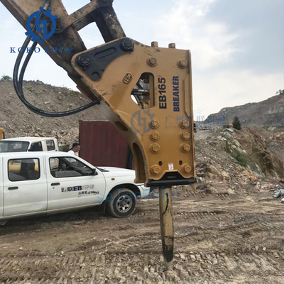 Top Side Type Rock Breaker Box Silence Hydraulic Hammer SOOSAN For Demolition Attachment Excavator 30-45 Ton